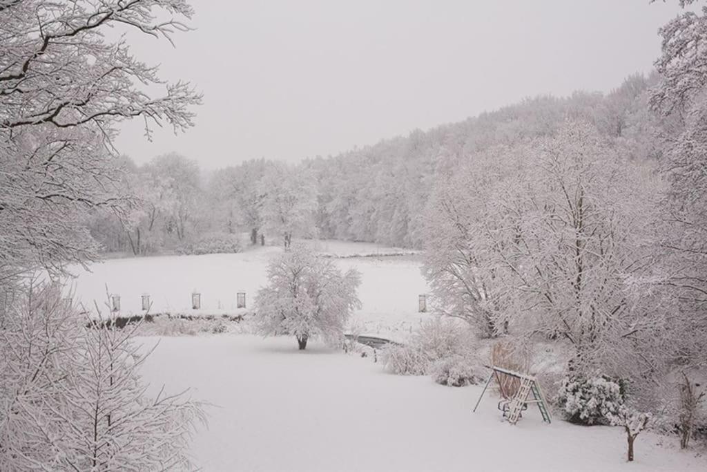 Wald-Apartment Limabach - Oberfrohna Eksteriør bilde
