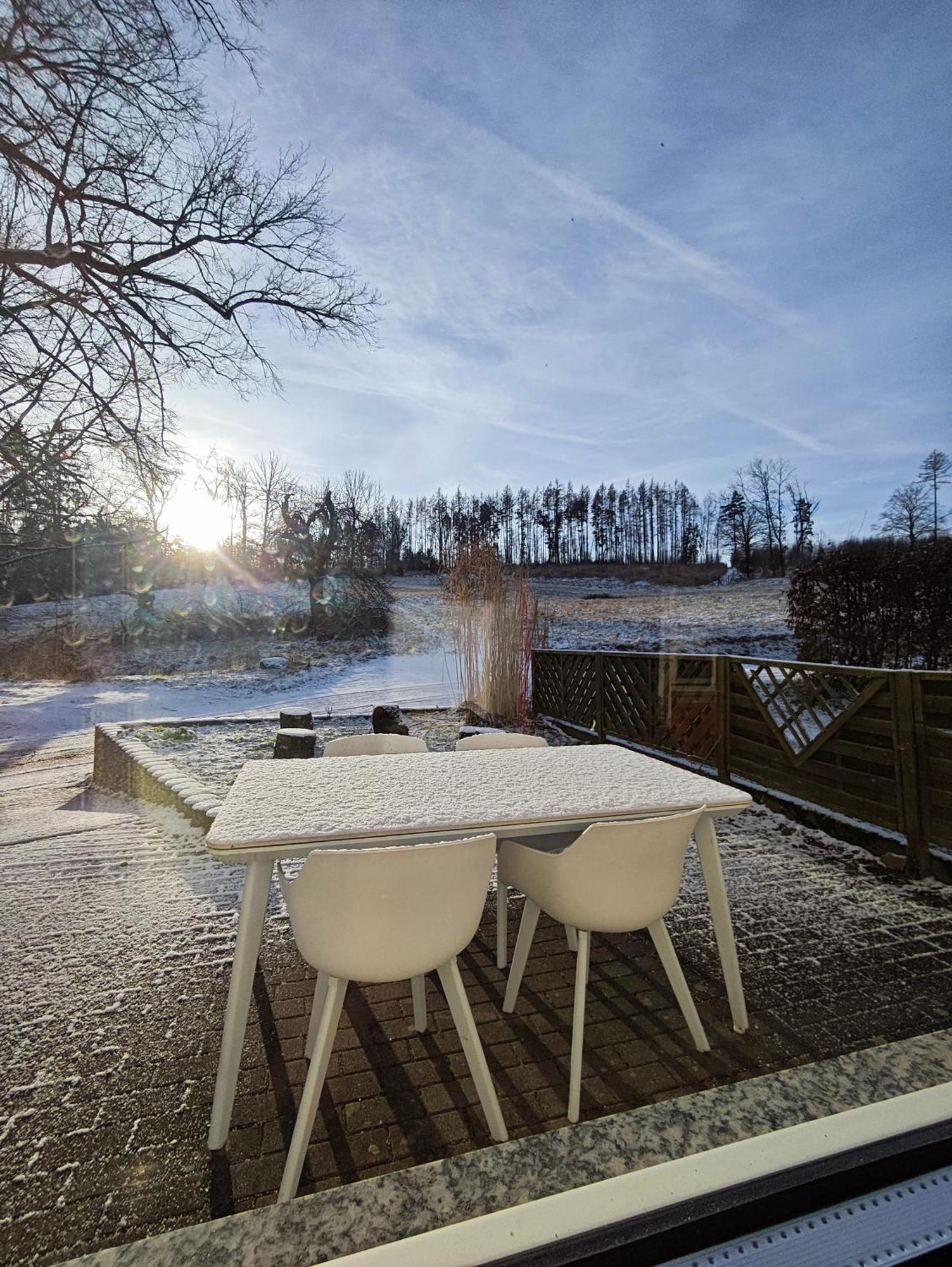 Wald-Apartment Limabach - Oberfrohna Eksteriør bilde